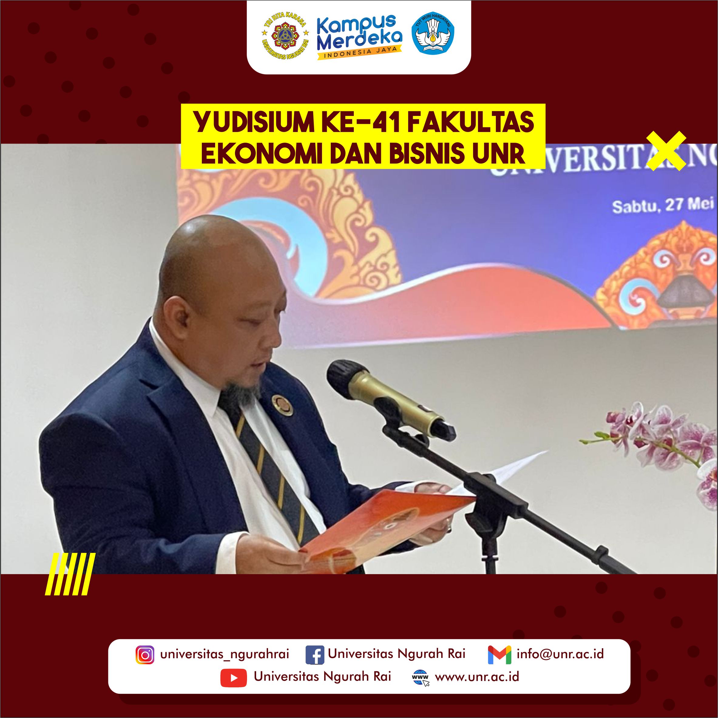 Yudisium Ke Program Studi Manajemen Fakultas Ekonomi Dan Bisnis